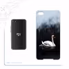 برچسب پوششی ماهوت مدل Swan-Lake مناسب برای گوشی موبایل بلک بری Z30