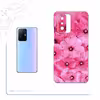 برچسب پوششی ماهوت مدل Pink-Flower مناسب برای گوشی موبایل شیائومی 11T Pro