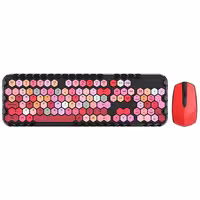 کیبورد و ماوس بی سیم مافی مدل Honey Plus