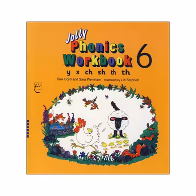 کتاب Jolly Phonics Workbook Book 6 اثر جمعی از نویسندگان انتشارات ابداع