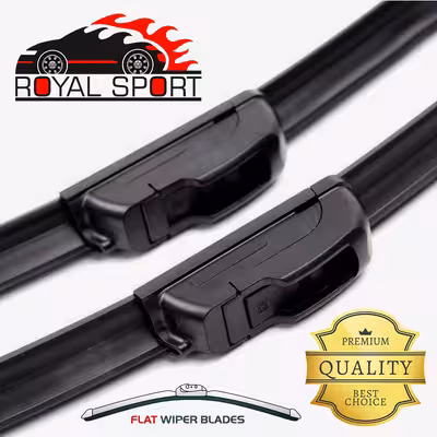 تیغه برف پاک‌کن رویال اسپرت مدل FLAT PRO مناسب برای سورن بسته 2 عددی