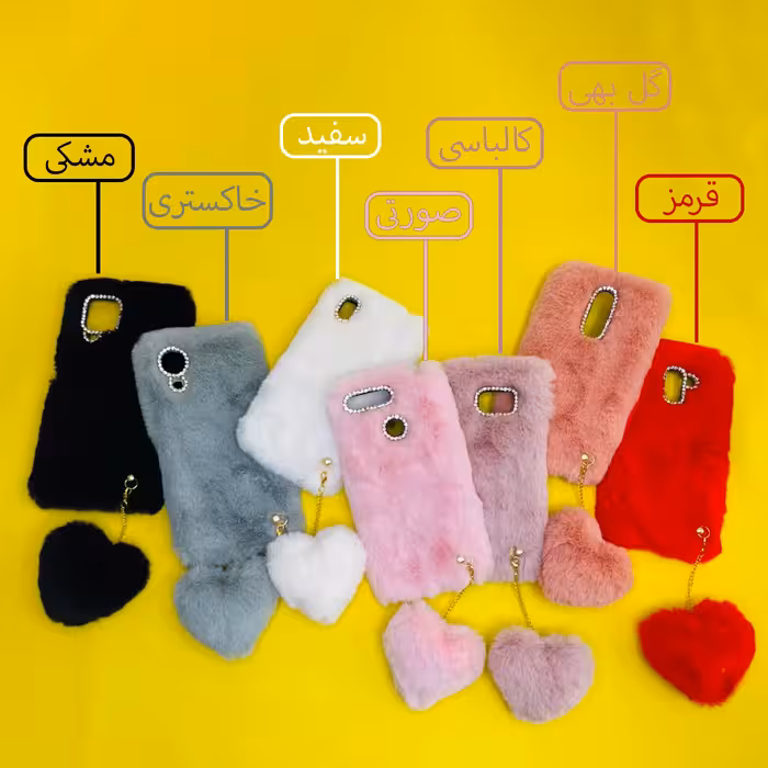 کاور طرح دخترانه مدل خزدار پشمالو مناسب برای گوشی موبایل شیائومی Mi 10T / 10T Pro