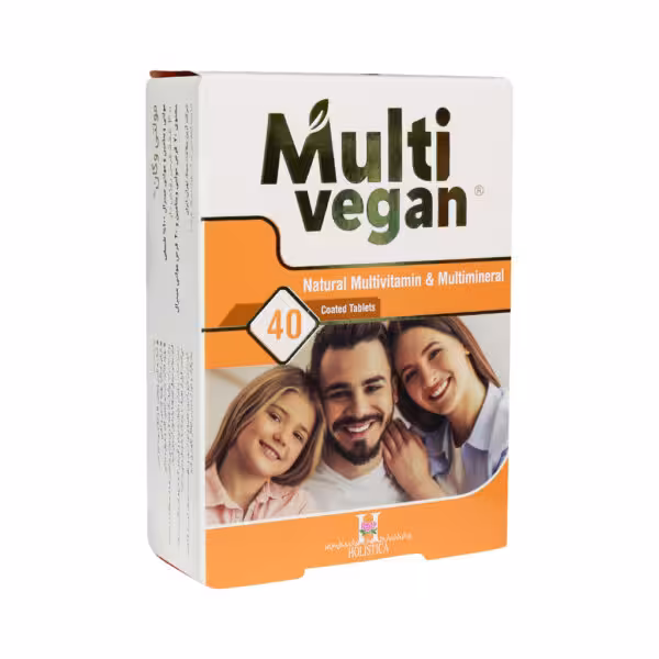 قرص مولتی وگان هولیستیکا 40 عدد