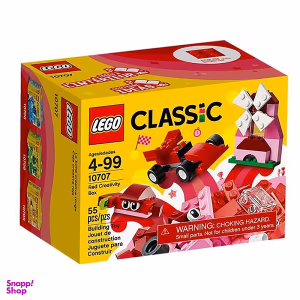 لگو مدل Red Creativity Box classic کد 10770