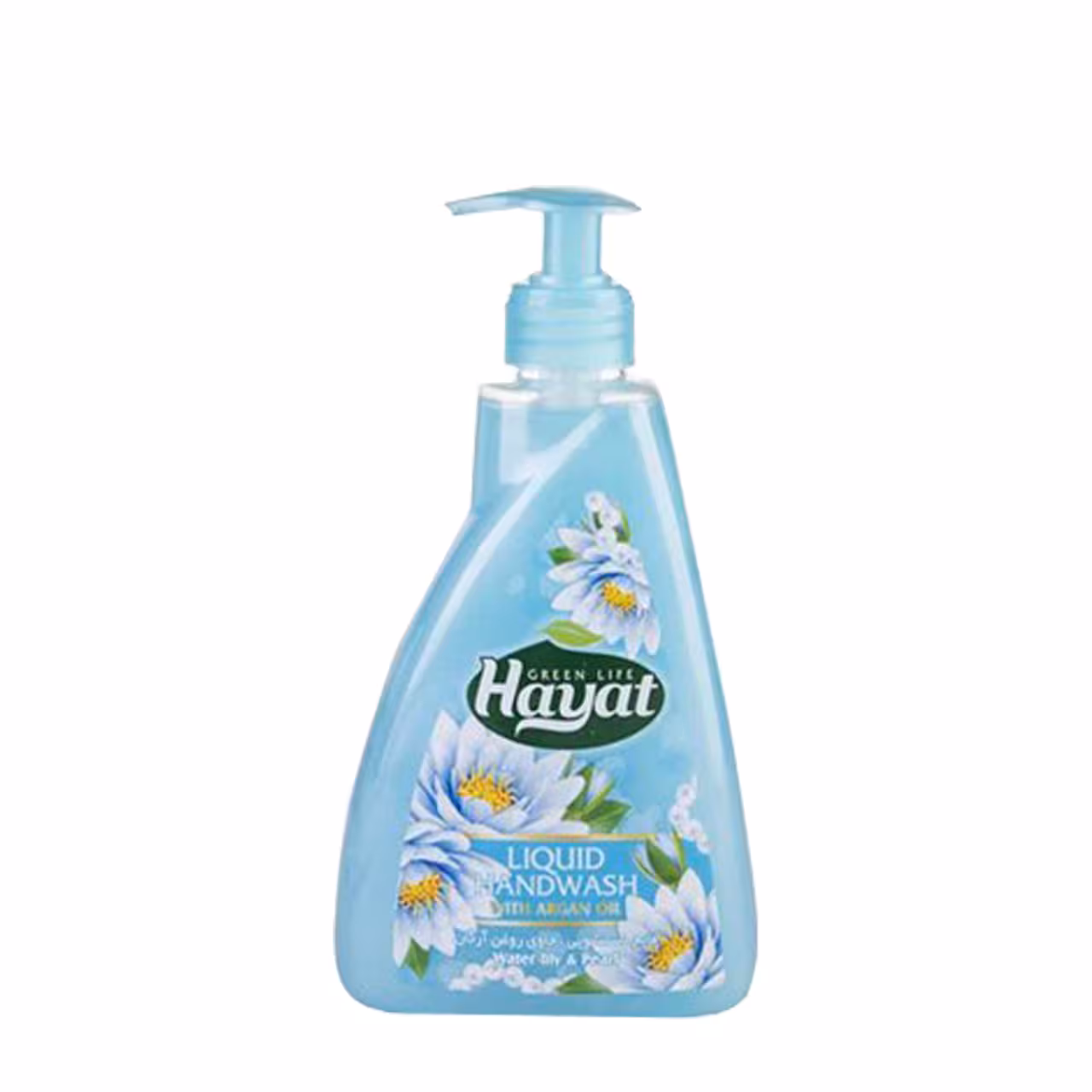 مایع دستشویی آبی صدفی حیات 450 گرمی