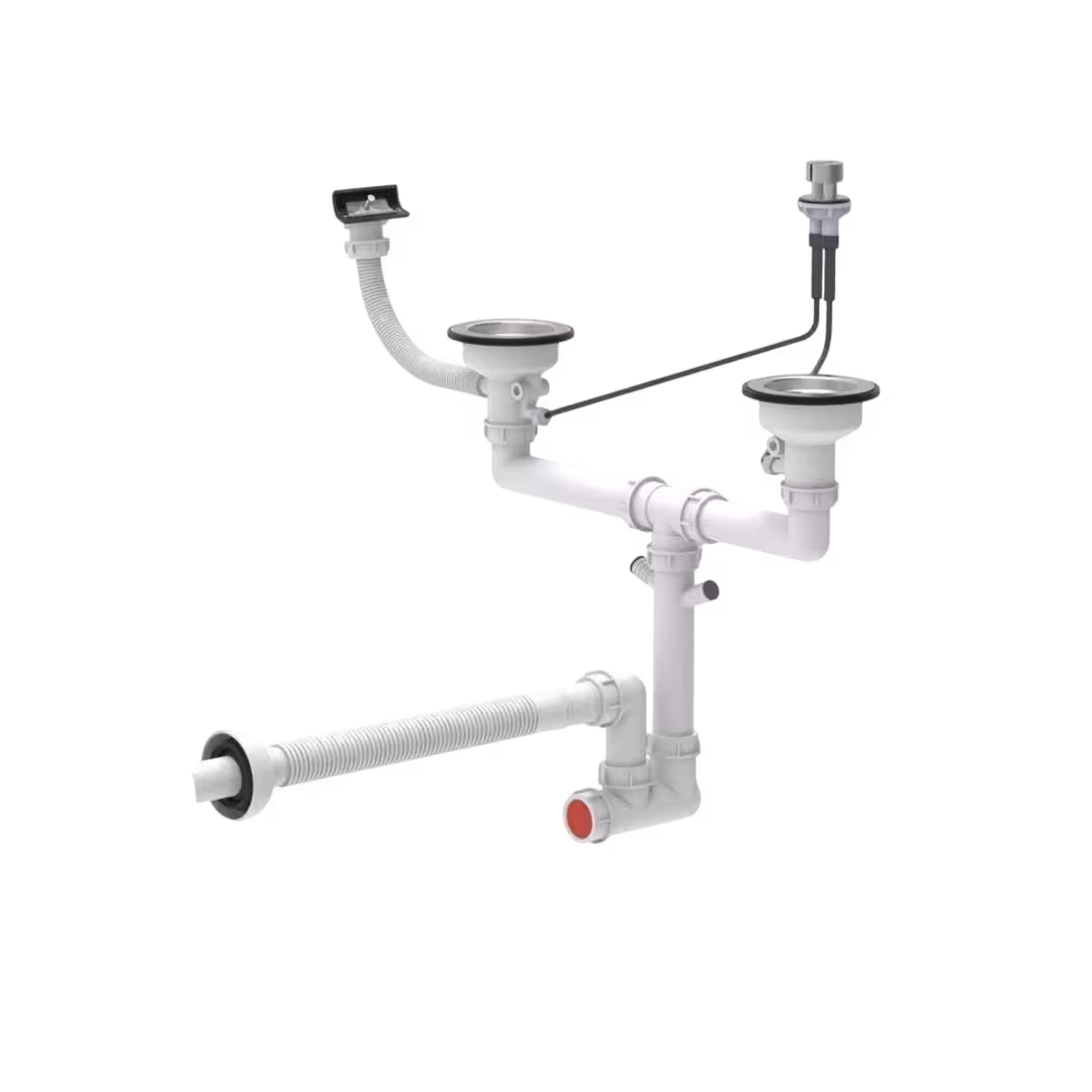 سیفون نیمه فانتزی البرز دو لگن زیرآب بزرگ