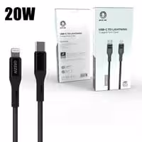 کابل شارژ و دیتا Type C به lightning  Green Lion 18w