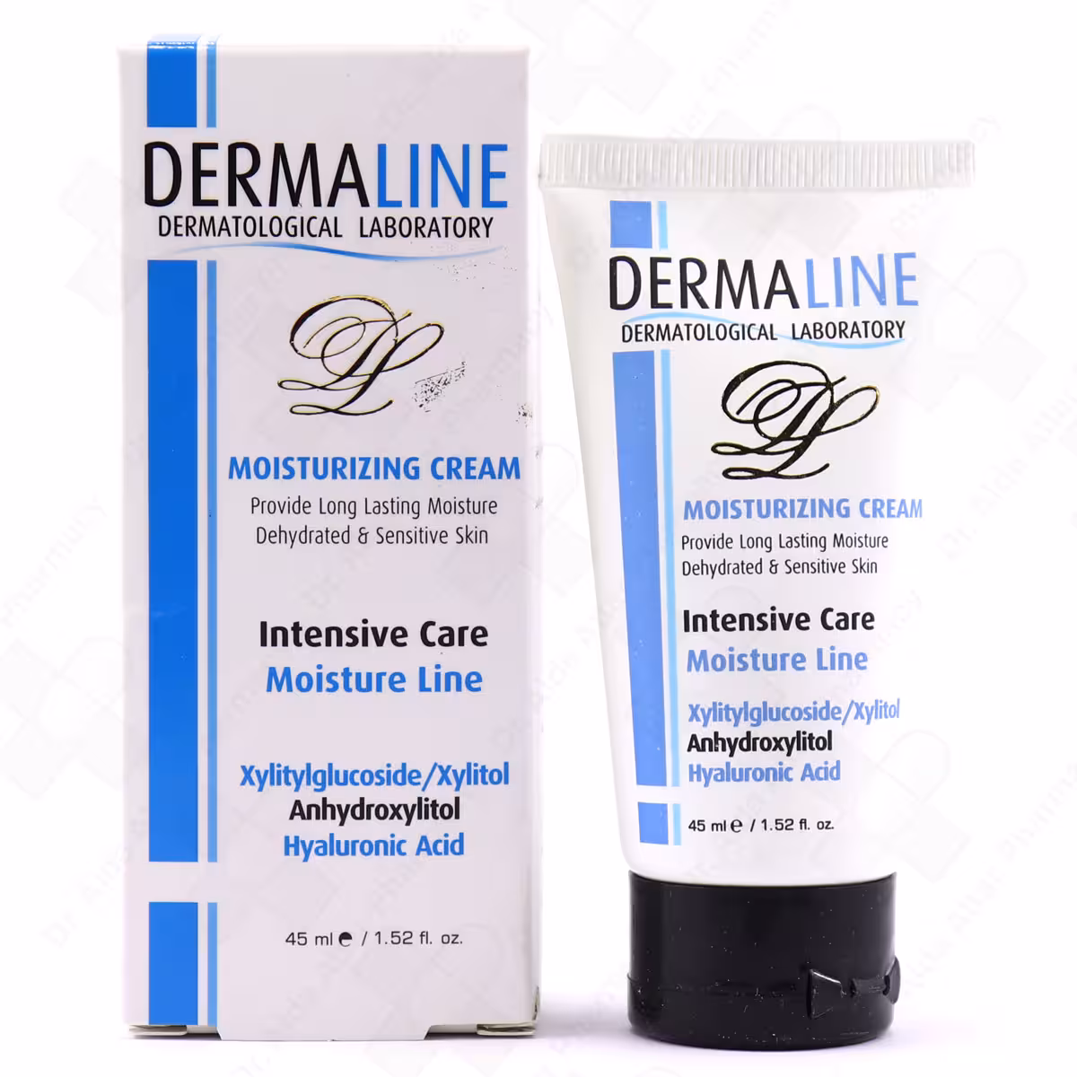 کرم مرطوب کننده درمالاین 45 میلی | رطوبت رسان و بازسازی کننده پوست