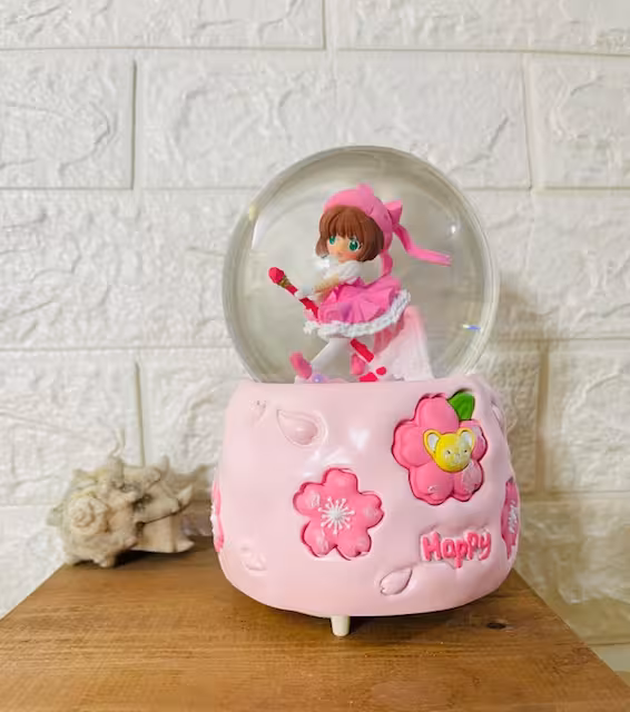 گوی موزیکال سه بعدی دخترکیوت