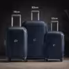 ست چمدان 3 تکه دلسی مدل Delsey Clavel 55 70 83cm سرمه ای (ارسال رایگان)