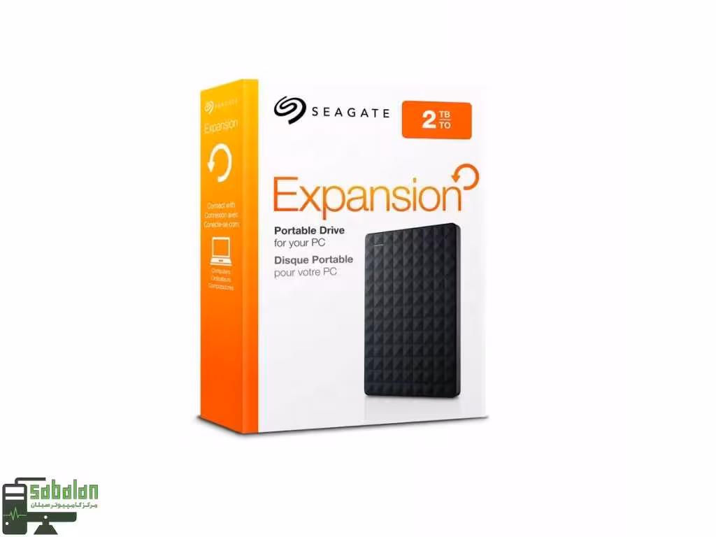 هارد اکسترنال سیگیت مدل Expansion Portable ظرفیت 2 ترابایت