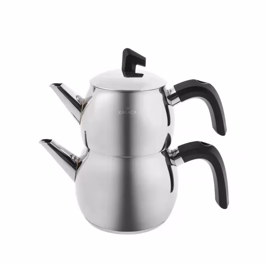 کتری و قوری استیل کاراجا مدل بلینای