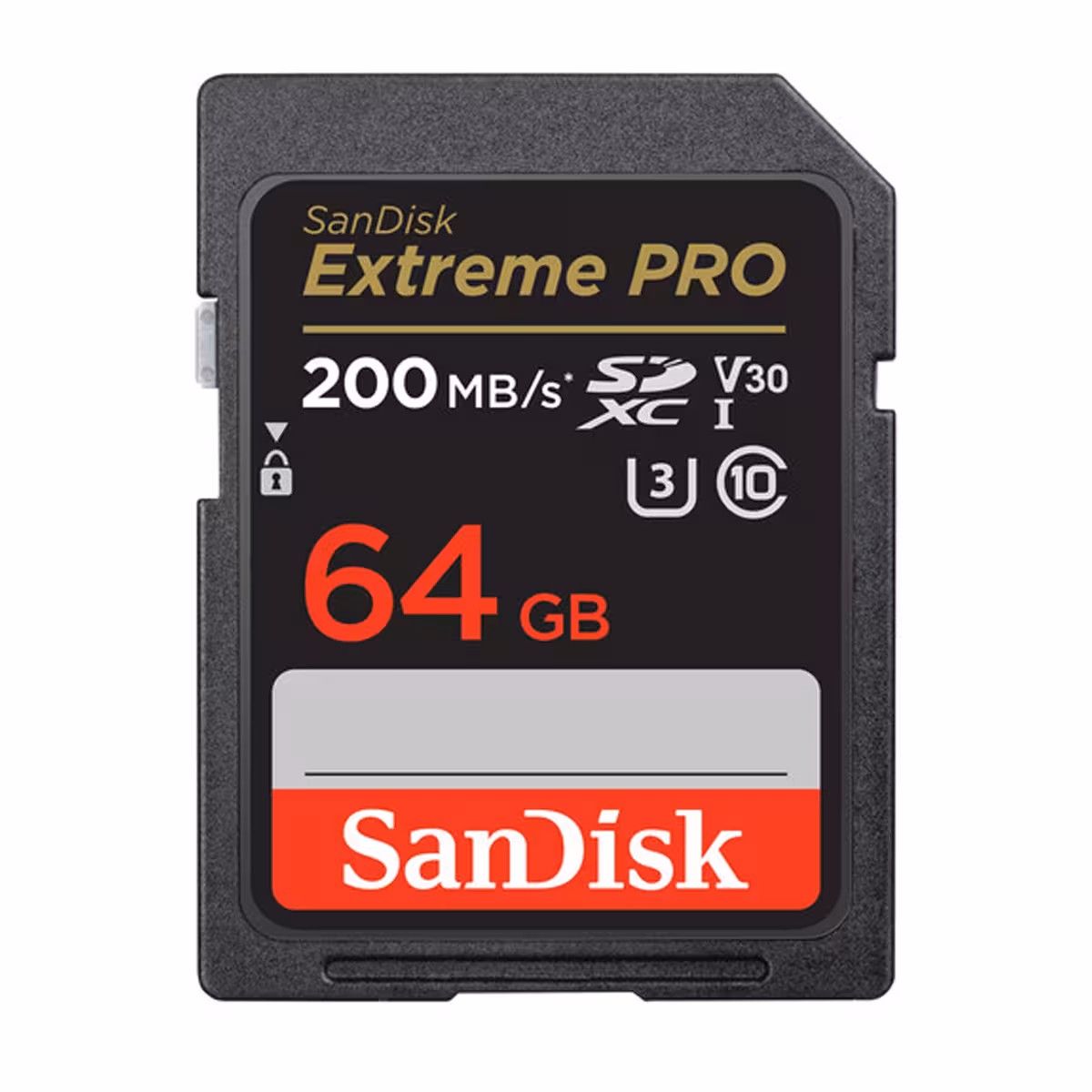 کارت حافظه SDXC سن دیسک مدل Extreme Pro V300 کلاس 10 استاندارد UHS-I U3 سرعت 200mbps ظرفیت 64 گیگابایت