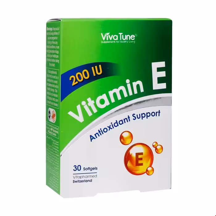 سافت ژل ویتامین ای 200 واحد ویواتیون 30 عددی