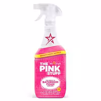 اسپری تمیز کننده حمام و سرویس بهداشتی پینک استاف The Pink Stuff مدل bathroom foam حجم 850 میلی لیتر اصل اروپا