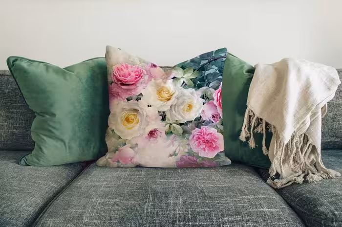 کوسن طرح گلcm-2-23