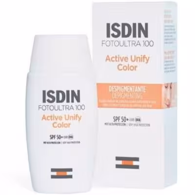 ضد آفتاب رنگی ایزدین Active Unify SPF50 مناسب انواع پوست (50 میلی‌لیتر)
