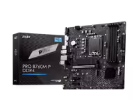 مادربرد ام اس آی MOTHERBOARD MSI PRO B760M-P DDR4