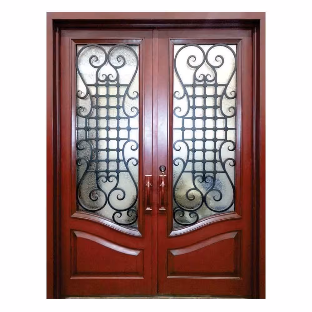 درب نفررو فلزی دو لنگه کد 1027