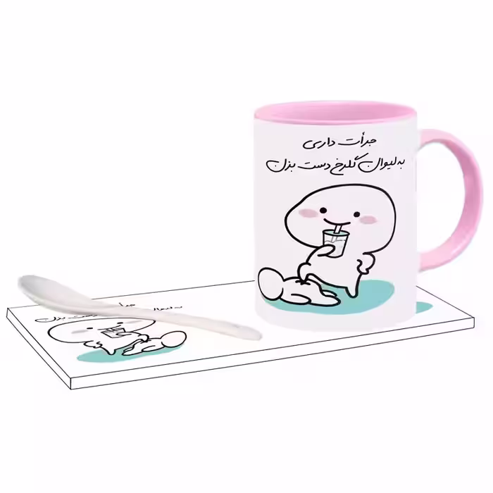 خرید ماگ-لیوان   جرات داری اسم گلرخ بدون زیر لیوانی  ، . .