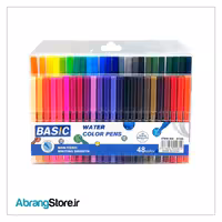 ماژیک  بیسیک پایه آب 48 رنگ