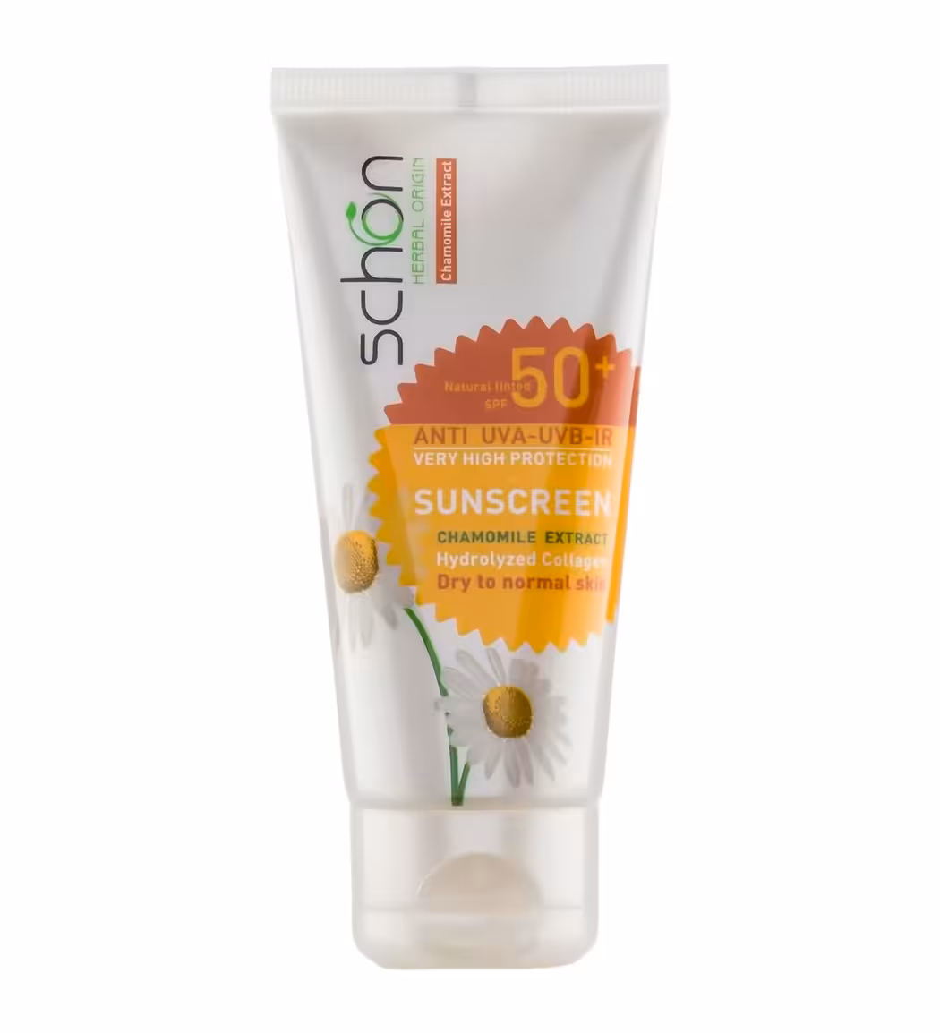 ضد آفتاب رنگ طبیعی(پوست خشک و نرمال) spf 50 شون