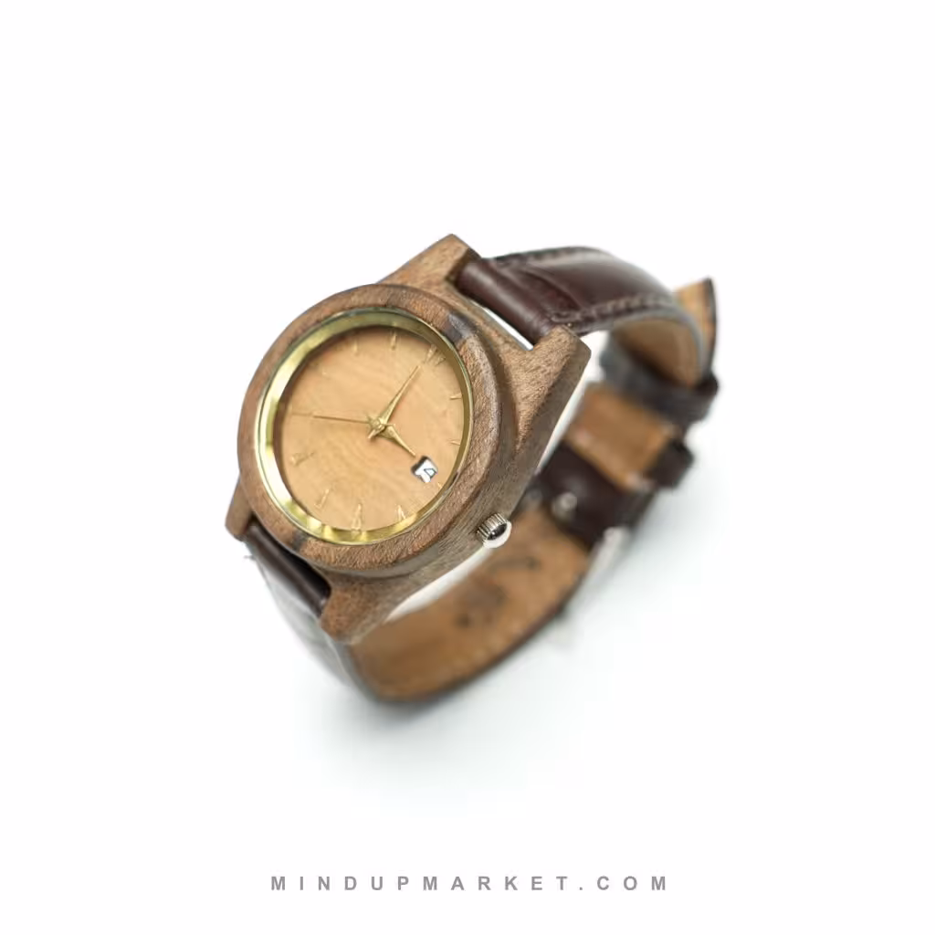 ساعت چوبی زنانه S024