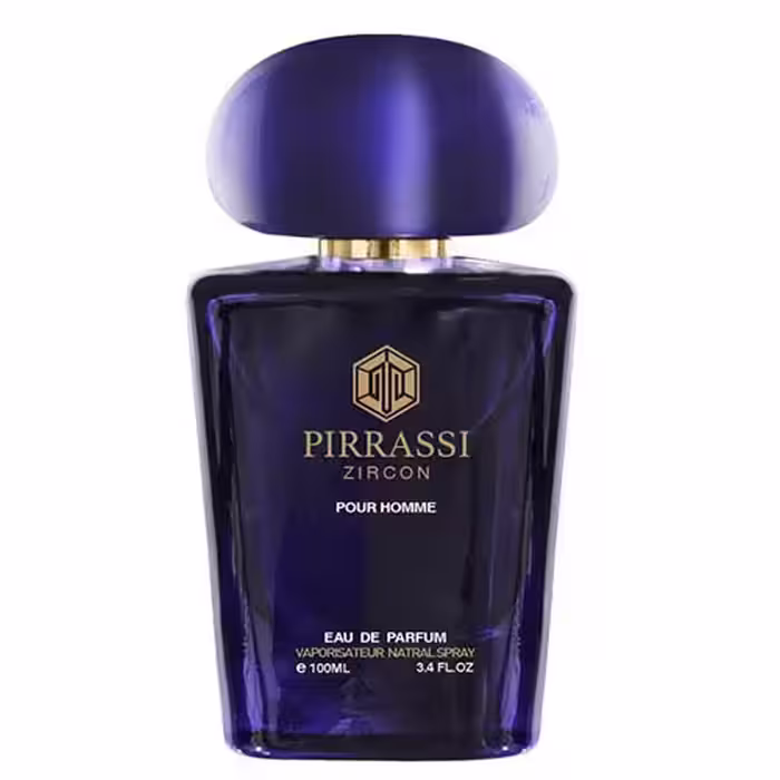 ادکلن مردانه پیراسی مدل زیرکان ZIRCON حجم 100 میلی لیتر | Pirrassi ZIRCON Eau De Parfum For Men 100 ml