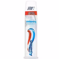 خمیر دندان پمپی آکوافرش Aquafresh مدل Whitening جحم 100 میل