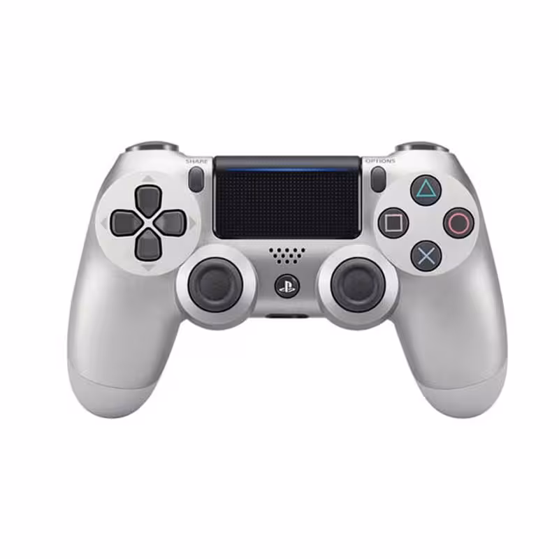 دسته بازی DualShock 4 برای PS4 رنگ نقره ای