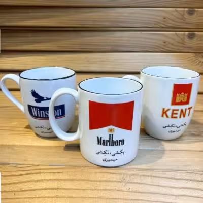 ماگ سرامیکی طرح سیگار