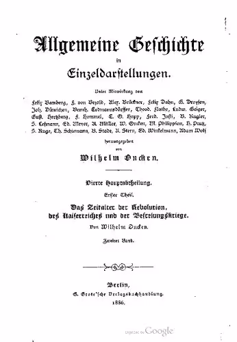 خرید و دانلود نسخه کامل کتاب Das Zeitalter der Revolution, des Kaiserreiches und der Befreiungskrieges