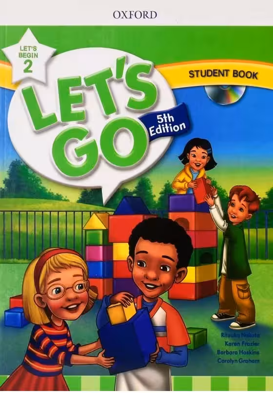 لتس گو بیگین 2 | کتاب انگلیسی Lets Go Begin 2 5TH