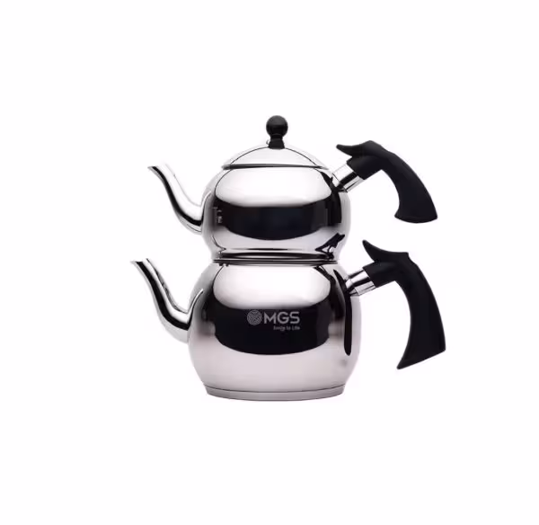 کتری قوری لوله دار 2.2 لیتری با دسته باکالیت کد  41019 B0011    MGS