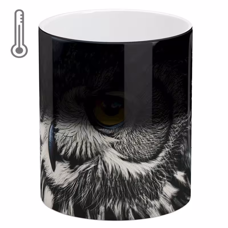 خرید ماگ-لیوان  حرارتی آبنبات رنگی  Owl جغد کد ARM0351