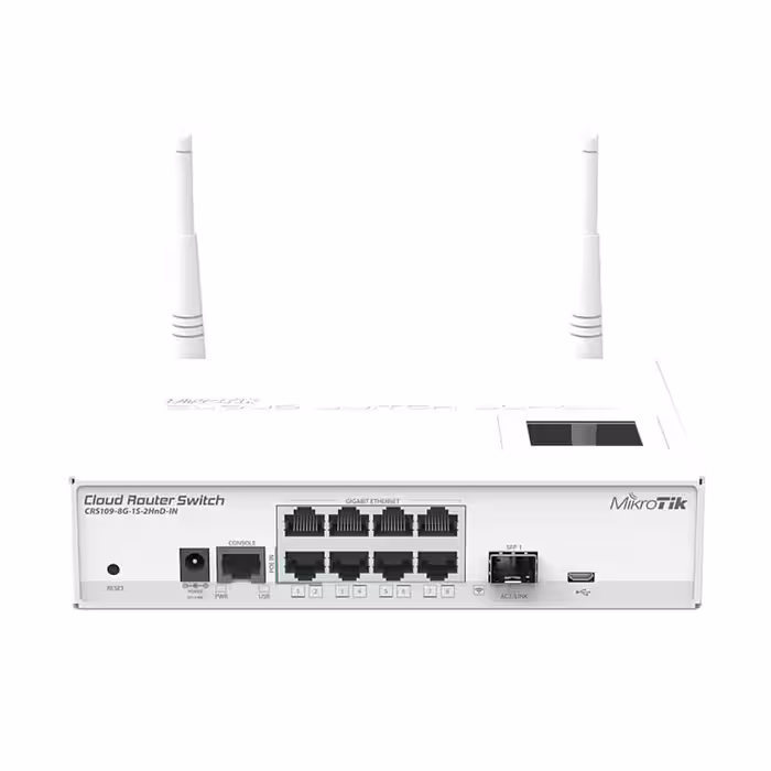 سوئیچ روتر میکروتیک مدل CRS109-8G-1S-2HnD-IN