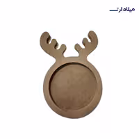 بیس MDF تخته سرو لبه دار گوزن قطر 23سانت