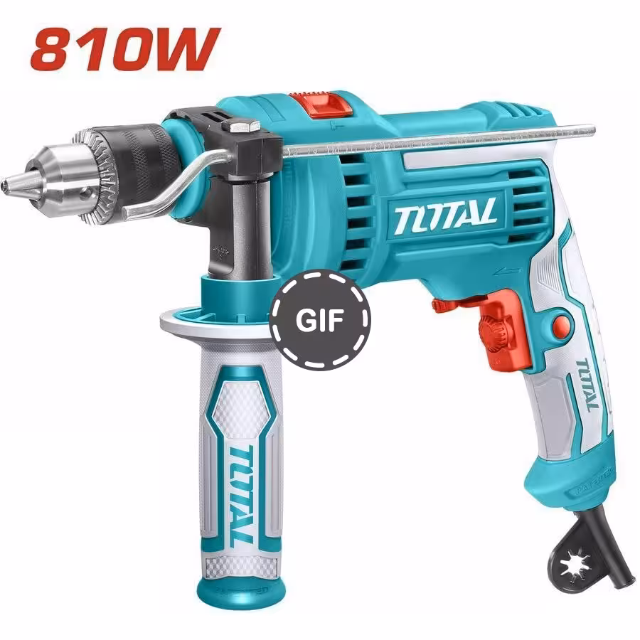 دریل چکشی 810 وات توتال مدل TG1081316