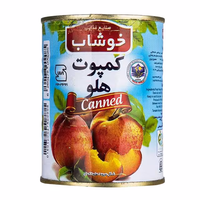 کمپوت هلو خوشاب 350 گرمی