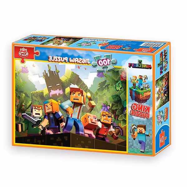 پازل 100 تکه (کینگ) جیگساو پازل طرح ماین کرفت