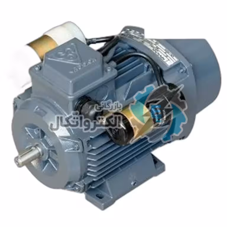 الکتروموتور پوسته آلومینیوم 1.5 کیلووات 2 اسب تکفاز کلاجدار موتوژن(CRS)
