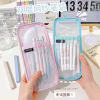 جامدادی شفاف Study پاستلی توری