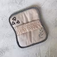 سفره پاک کن مخمل کیانا - طرح 78