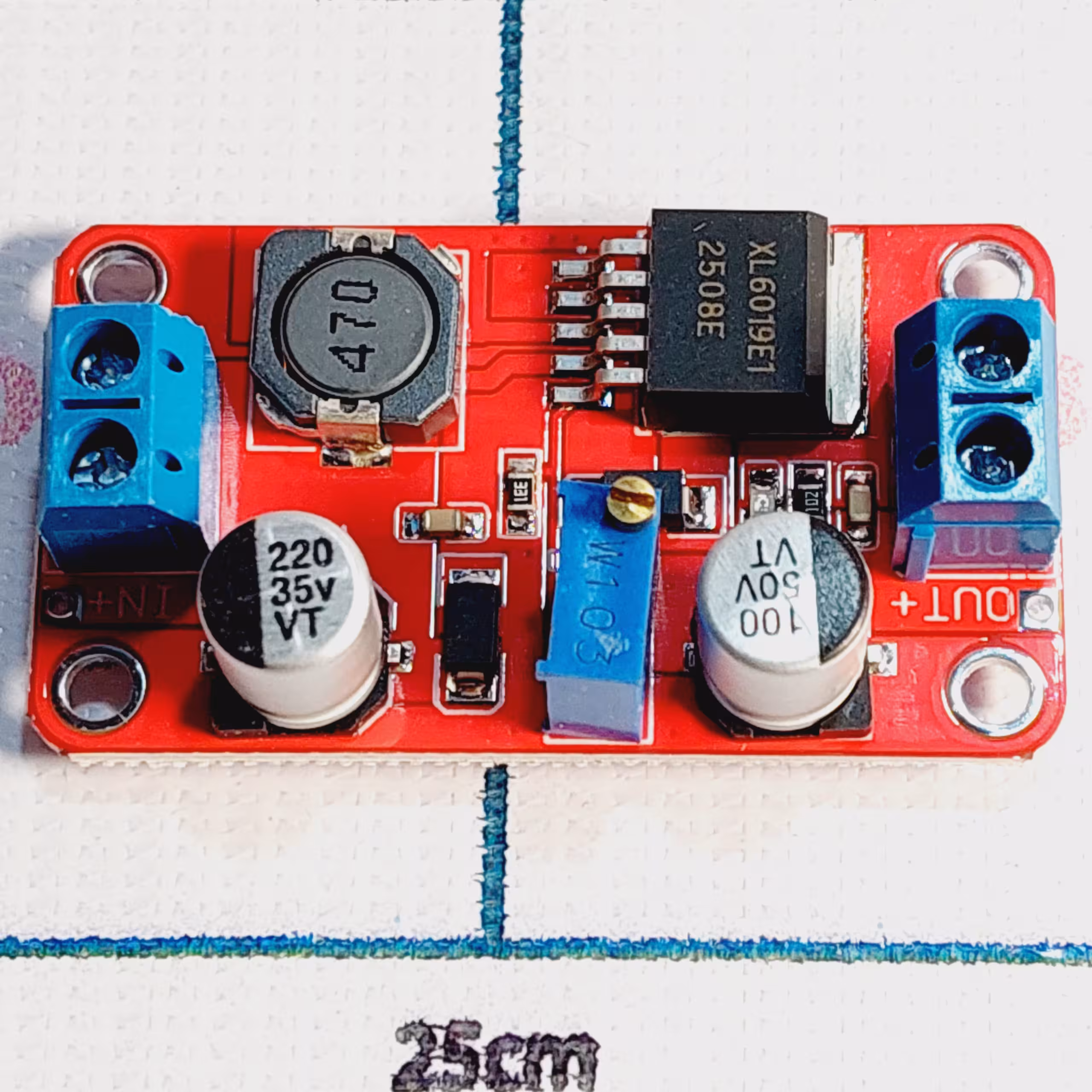 ماژول افزاینده ولتاژ 5A- XL6019