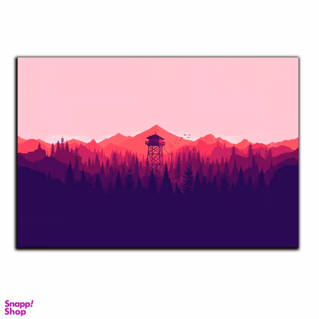 تابلو شاسی بکلیت طرح جنگل سوزنی مدل SH-S5180