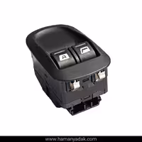 کلید شیشه بالابر اتو پژو 206 تیپ 2 سوکت بغل برند هیرکان