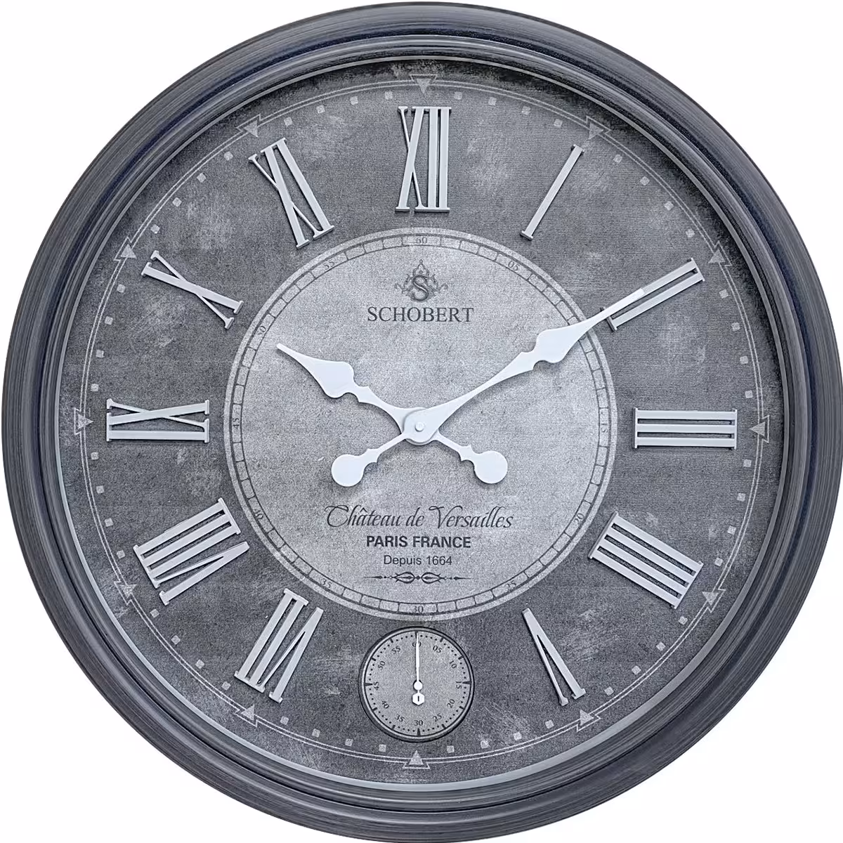 ساعت دیواری چوبی شوبرت مدل 6420 سایز 60 