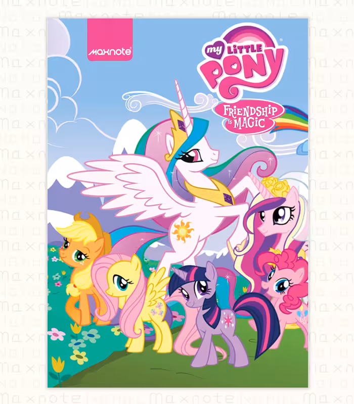 دفتر 60 برگ سیمی کارتونی کد 9611. طرح 1 دخترانه