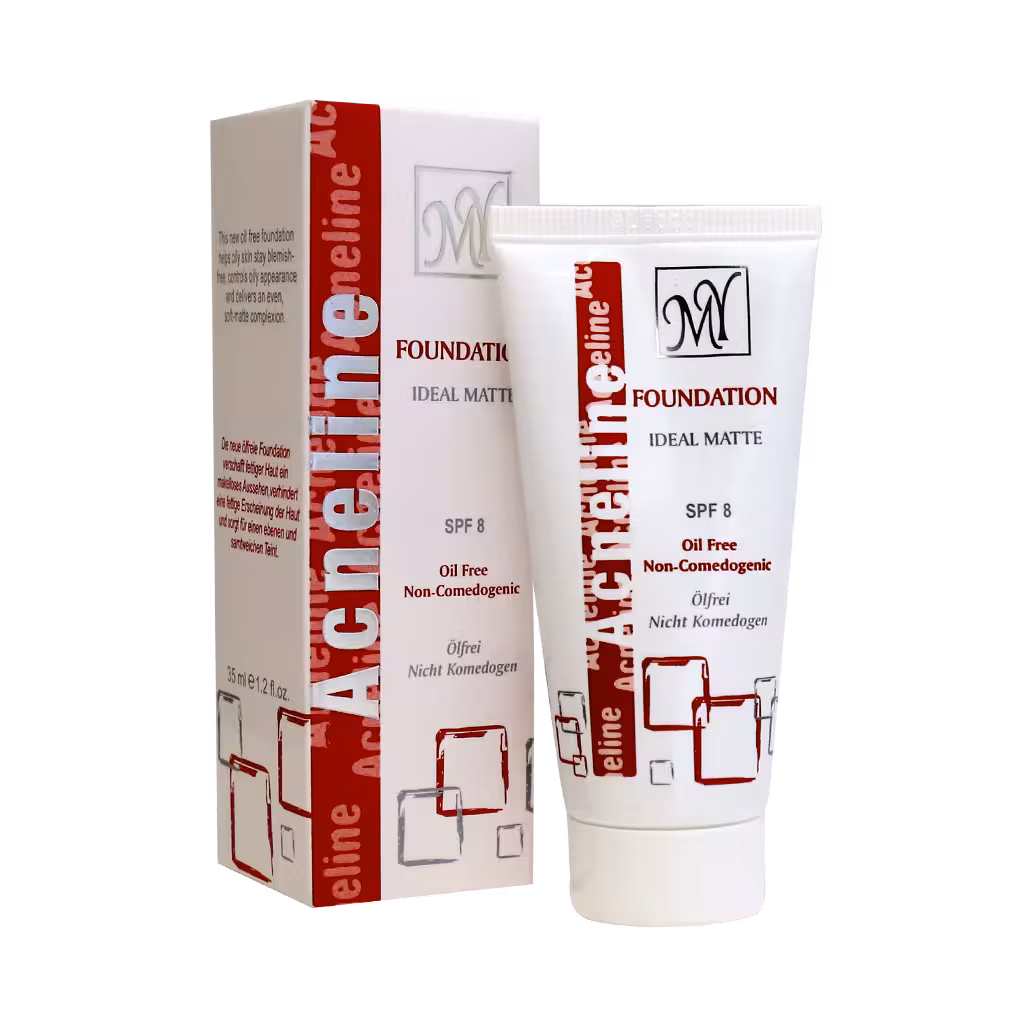 کرم پودر آکنه لاین مناسب پوست های چرب و دارای آکنه مای حجم 35 میلی لیتر