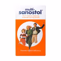 شربت مولتی ویتامین سانستول 155 میلی لیتر